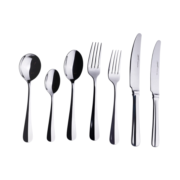 Baguette Pattern 7Pcs Sample Cutlery Set - 7PCS-BAGUETTE (Pack of 1)