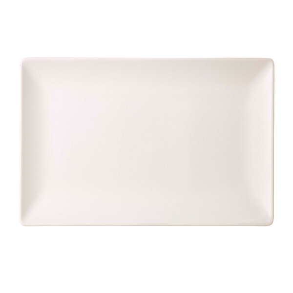 Luna Stoneware White Rectangular Plate 30 x 20cm/12 x 6
