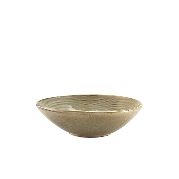 Terra Porcelain Grey Organic Bowl 22cm - BW-PGG22 (Pack of 6)