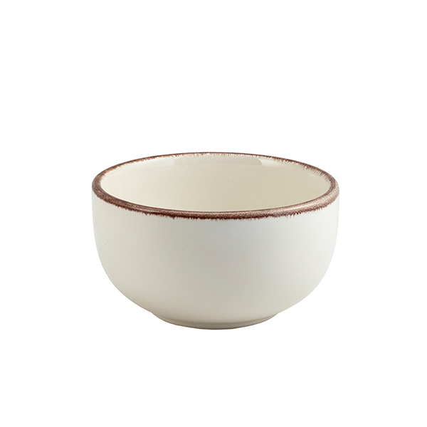 Terra Stoneware Sereno Brown Round Bowl 12.5cm - BW-SBR12 (Pack of 6)