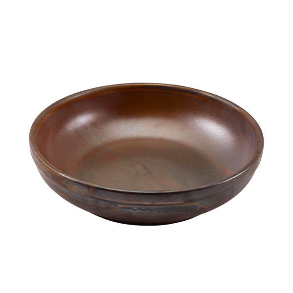 Terra Porcelain Rustic Copper Coupe Bowl 23cm - CB-PRC23 (Pack of 6)