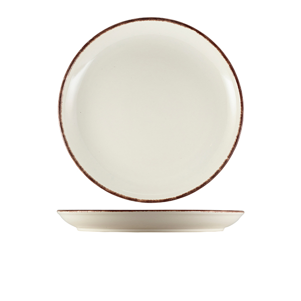 Terra Stoneware Sereno Brown Coupe Plate 27.5cm - CP-SBR27 (Pack of 6)