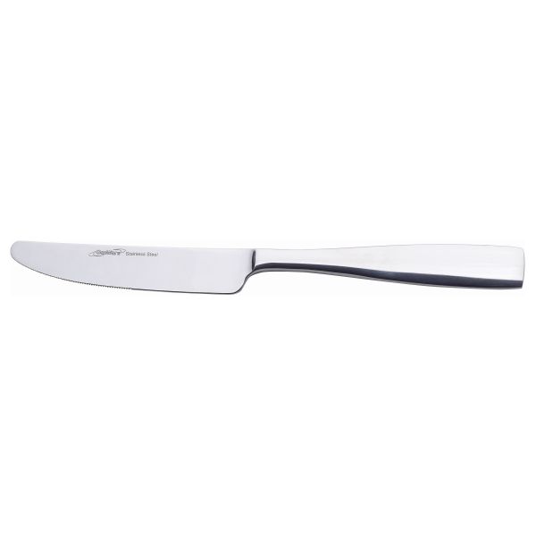 Genware Square Dessert Knife 18/0 (Dozen) - DK-SQ