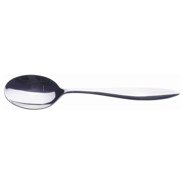 Genware Teardrop Dessert Spoon 18/0 (Dozen) - DS-TD