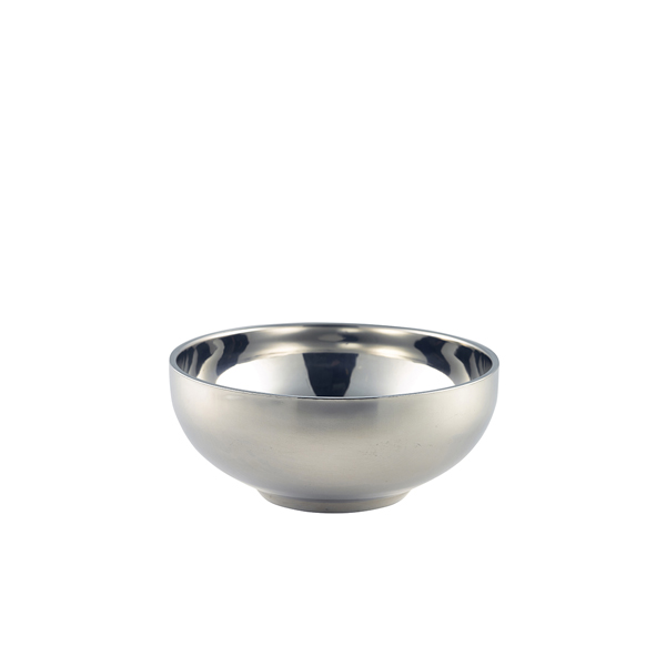 Stainless Steel Double Walled Bowl 11.5cm - DWB115 (Pack of 12)