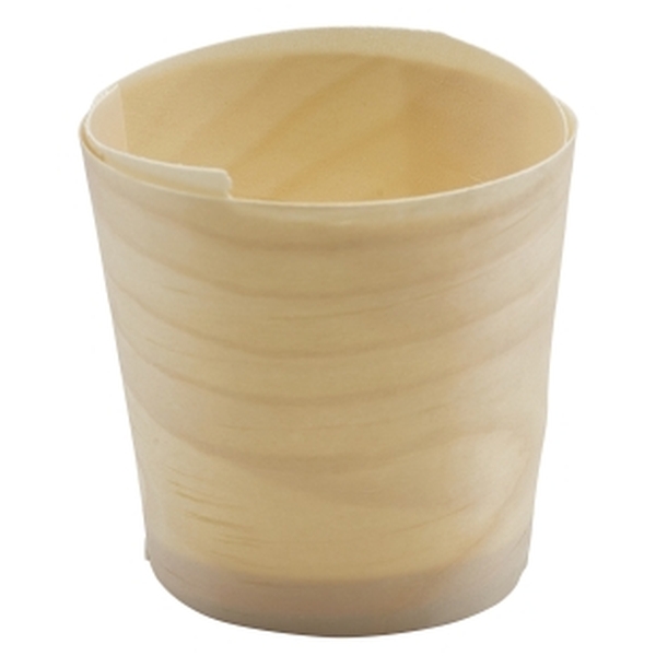 GenWare Disposable Wooden Serving Cups 6cm (100pcs) - DWSCP6