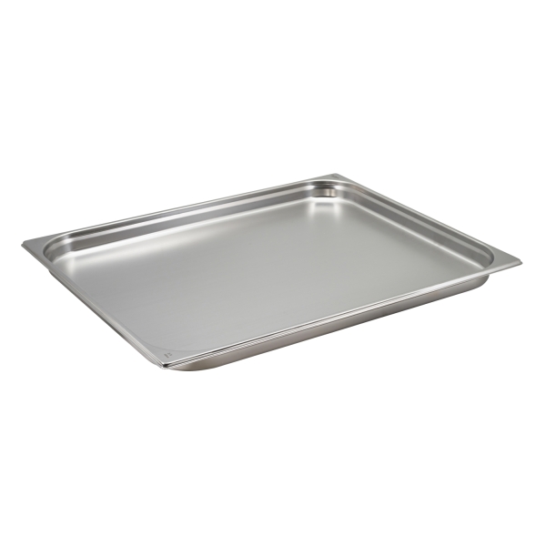 St/St Gastronorm Pan 2/1 - 40mm Deep - GN21-40