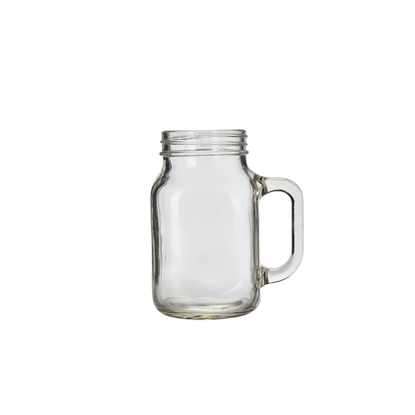 Genware Glass Mason Jar 50cl / 17.5oz - MAS500 (Pack of 12)