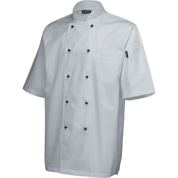 Superior Jacket (Short Sleeve) White XXL Size - NJ09-XXL
