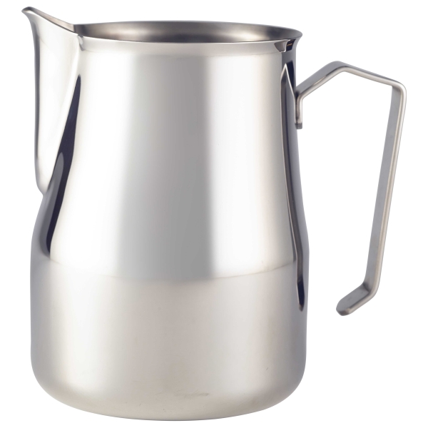 GenWare Stainless Steel Premium Milk Jug 100cl/32oz - PMJ32