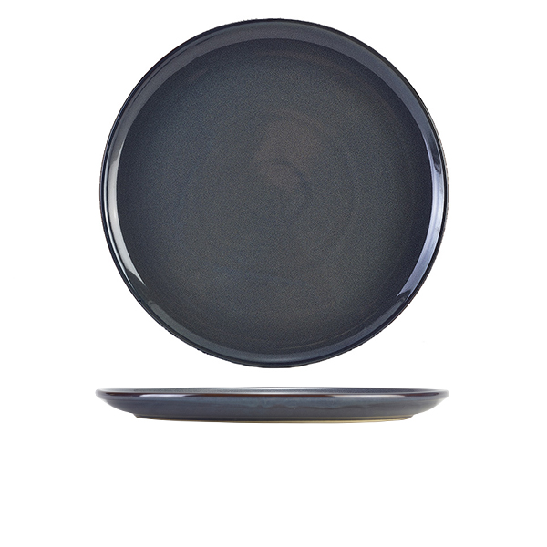 Terra Stoneware Rustic Blue Pizza Plate 33.5cm - PP-BL33 (Pack of 6)