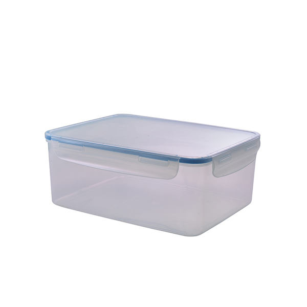 GenWare Polypropylene Clip Lock Storage Container 5.5L - PPCLP55 (Pack of 6)