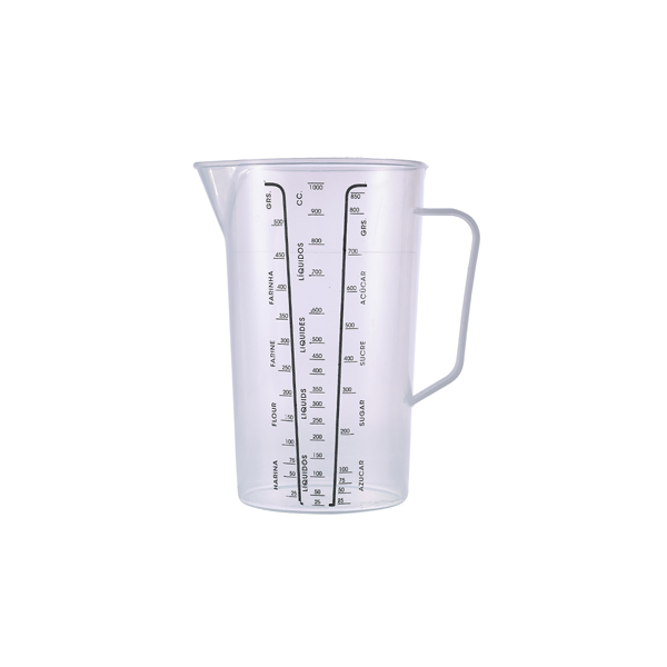 GenWare Polypropylene Measuring Jug 1L - PPMJ1 (Pack of 1)