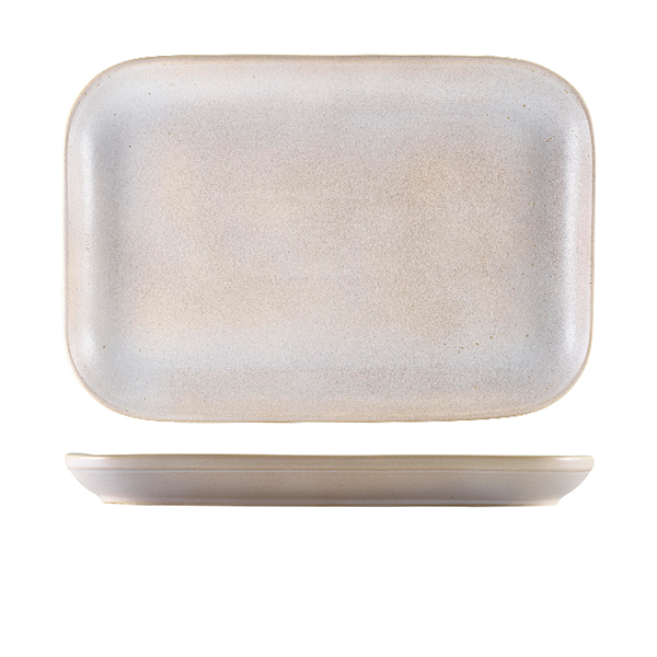 Terra Stoneware Antigo Barley Rectangular Plate 34.5 x 23.5cm - RP-ABR34 (Pack of 6)