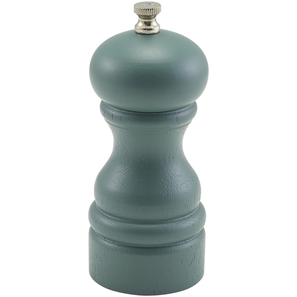 Olive Green Wooden Salt/Pepper Grinder 13cm - SPWD13GR