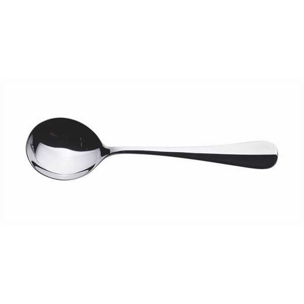 Genware Baguette Soup Spoon 18/0 (Dozen) - SS-BA