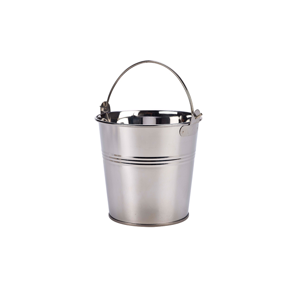 Stainless Steel Serving Bucket 10cm Dia - SSB10 (Pack of 12)