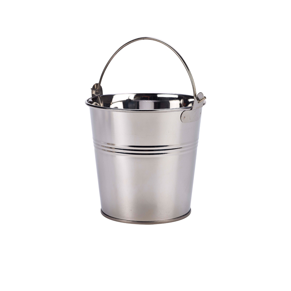 Stainless Steel Serving Bucket 12cm Dia - SSB12 (Pack of 12)