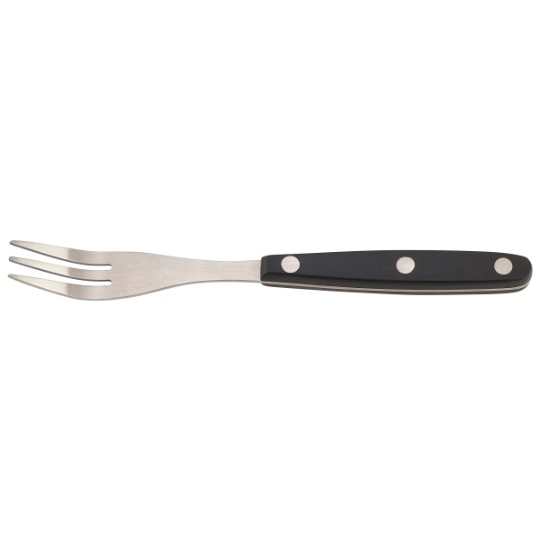 Steak Fork Black Poly Handle (Dozen) - STF-BLK