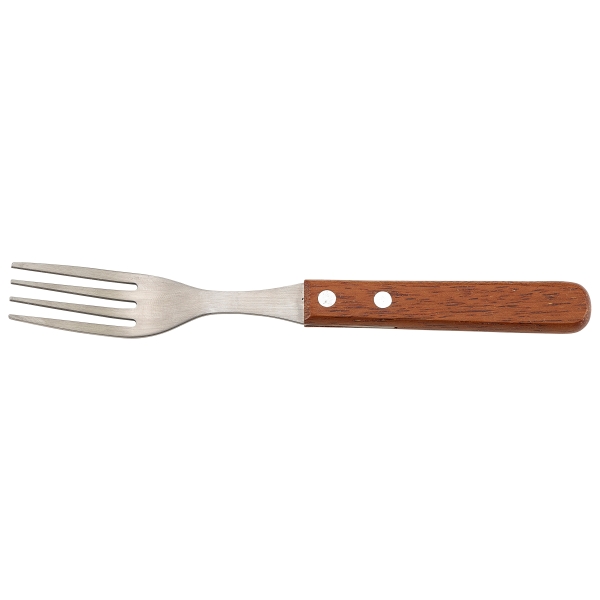Steak Fork Dark Wood Handle (Dozen) - STF-WDN