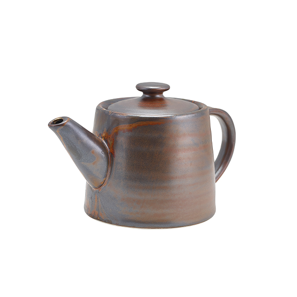 Terra Porcelain Rustic Copper Teapot 50cl/17.6oz - TP-PRC50 (Pack of 6)