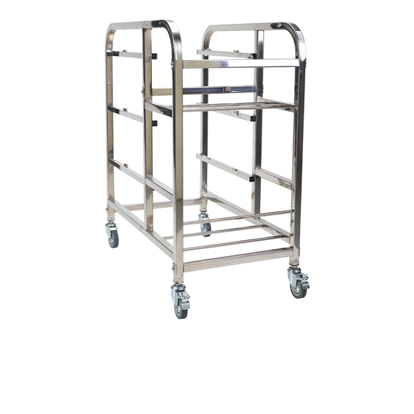 GenWare Stainless Steel Bussing Trolley - TROLBUS (Pack of 1)