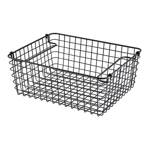 Black Wire Display Basket GN1/2 - WBGN12BK