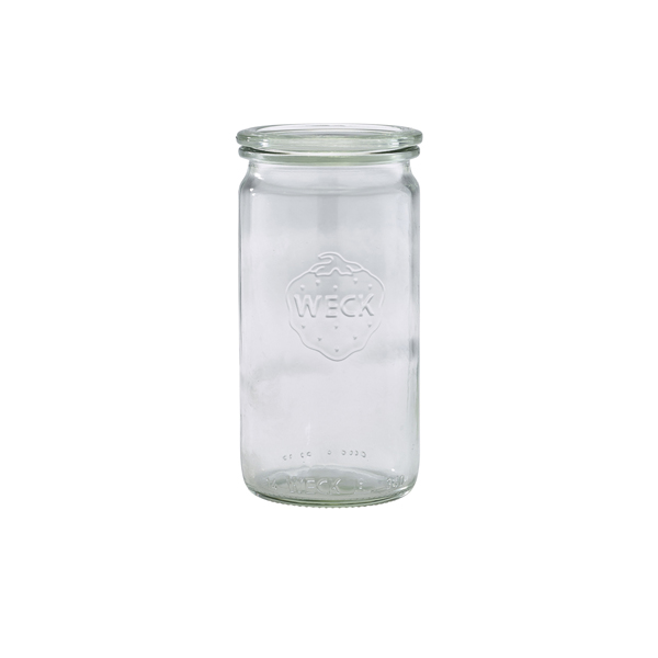 WECK Cylindrical Jar 34cl/12oz 6cm (Dia) - WECK975 (Pack of 12)