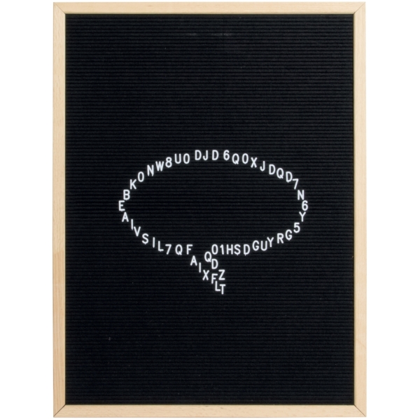 Letter Board 80 x 60cm - WLB-TE-60-80