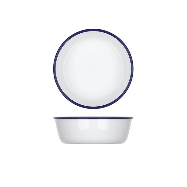 Enamel Melamine Athens Bowl 22.5 x 7.5cm - AT220913 (Pack of 6)