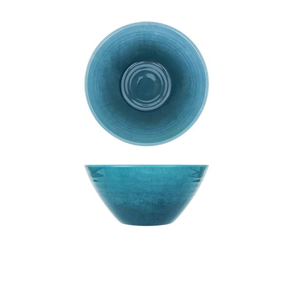 Light Blue Glazed Melamine Casablanca Bowl 20.5 x 9.5cm - CA200937