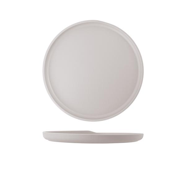 White Copenhagen Round Melamine Plate 28cm - CP282645 (Pack of 6)