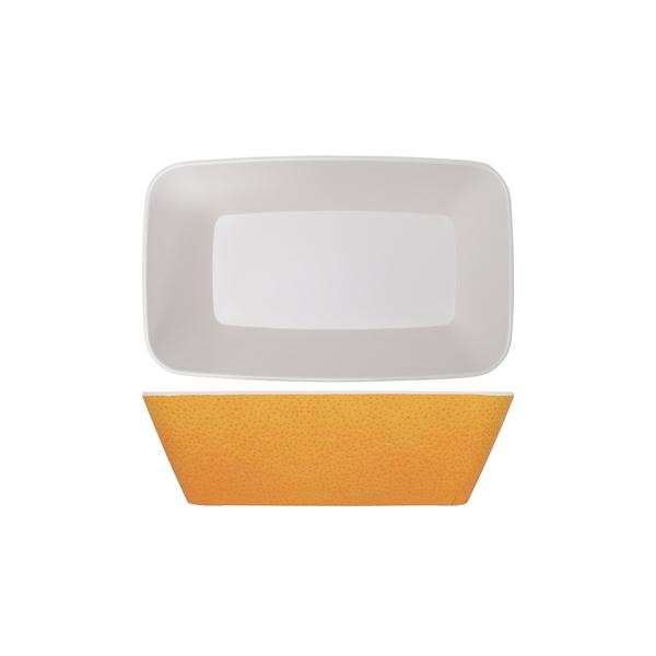 Orange Seville Melamine GN 1/4 Deep Dish 26.5 x 16.2 x 8cm - SV140143