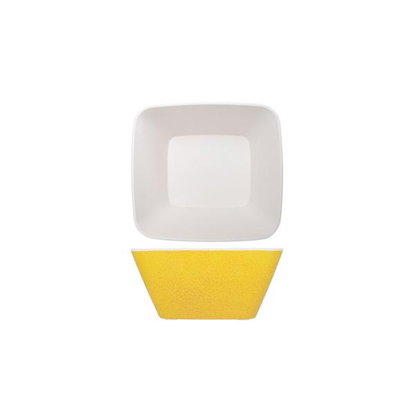 Lemon Yellow Seville Melamine GN 1/6 Deep Dish 17.6 x 16.2 x 8cm - SV160142