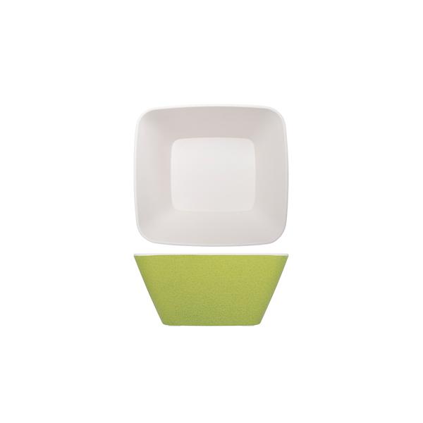 Lime Green Seville Melamine GN 1/6 Deep Dish 17.6 x 16.2 x 8cm - SV160144
