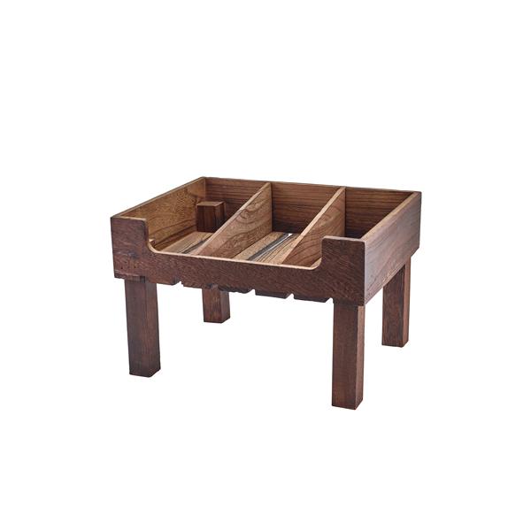 Rustic Wooden Display Crate Stand GN 1/2 - TR3221