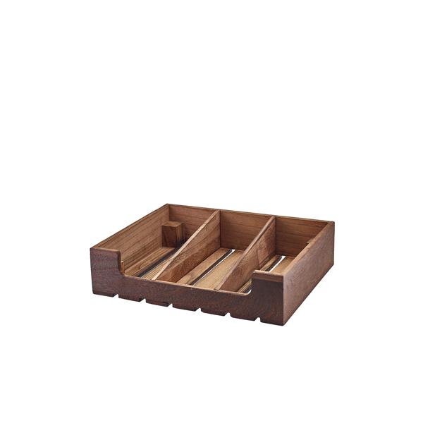 Rustic Wooden Display Crate GN 1/2 - TR328