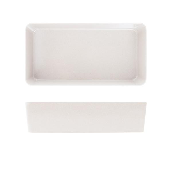 White Tokyo Melamine Bento Outer Box 34.8 x 18 x 7.8cm - TY350245 (Pack of 3)