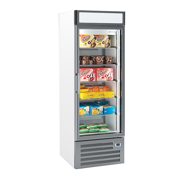 INFRICO Single Glass Door Freezer Merchandiser 500L - NEC501FV