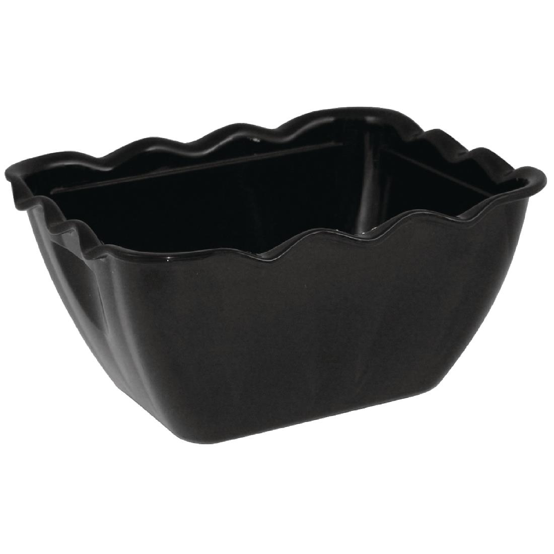 Olympia Kristallon Salad Crocks 750ml Black