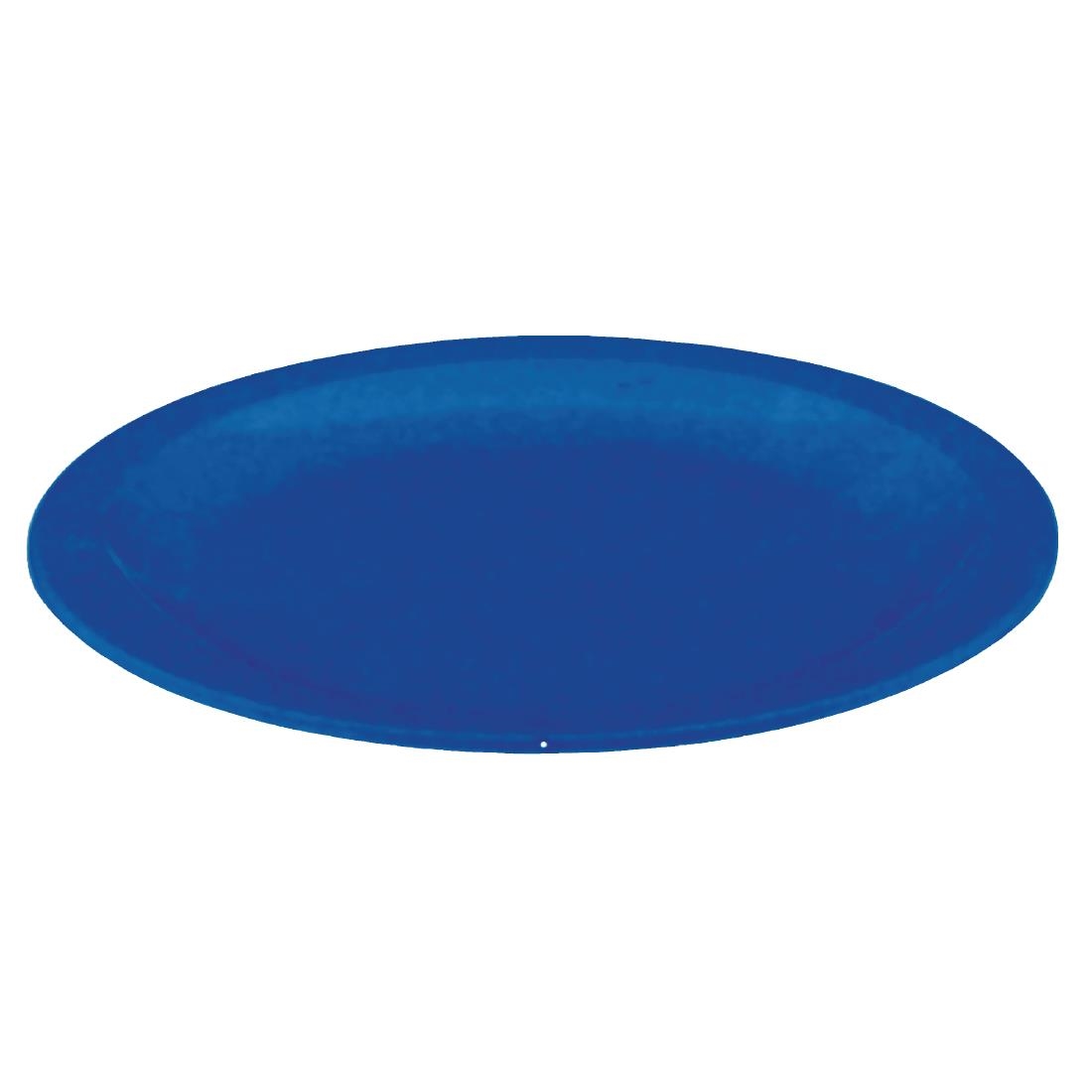 Olympia Kristallon Polycarbonate Plates Blue 230mm (Pack of 12)