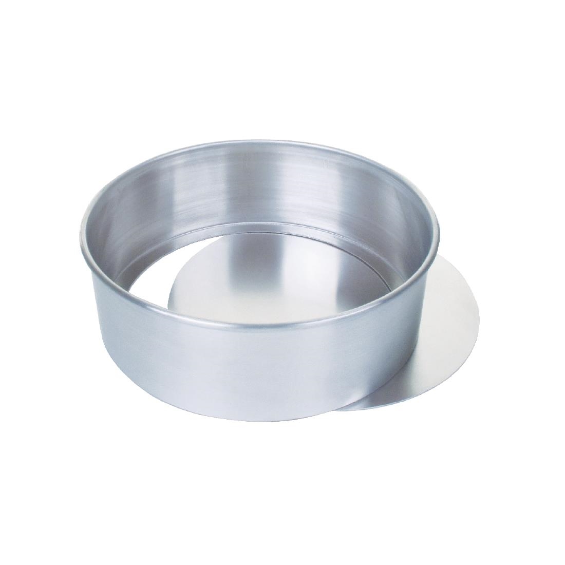 Aluminium Cake Tin With Removable Base 200mm