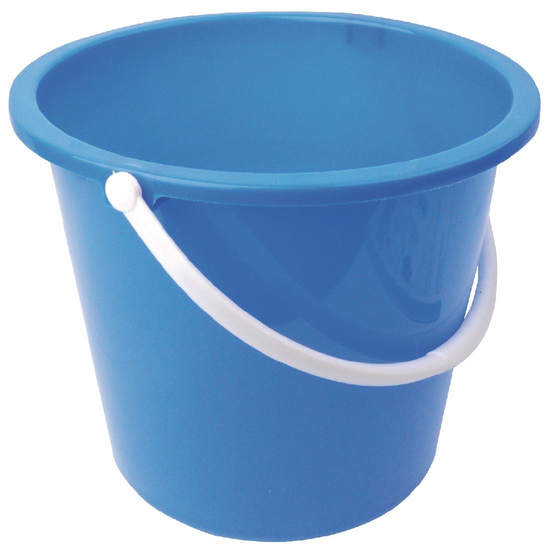 Jantex Round Plastic Bucket Blue 10Ltr