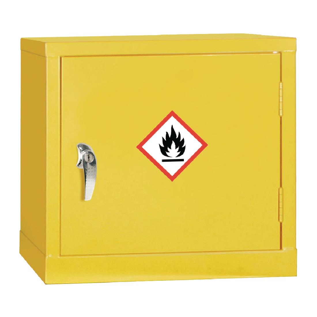Hazardous Substance Cabinet Single Door Yellow 5Ltr