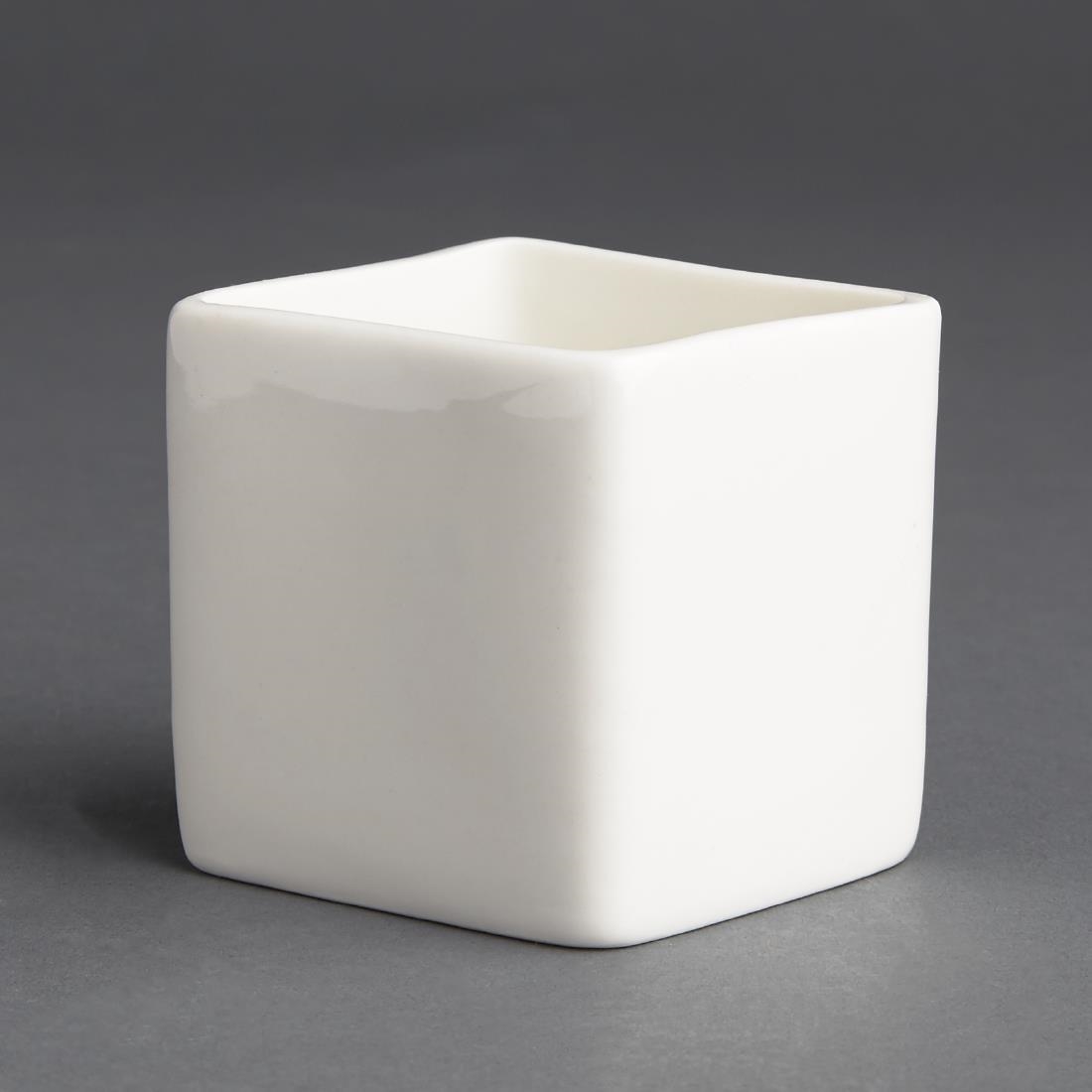 Churchill Menu Miniatures Cube Bowls 65mm (Pack of 6)