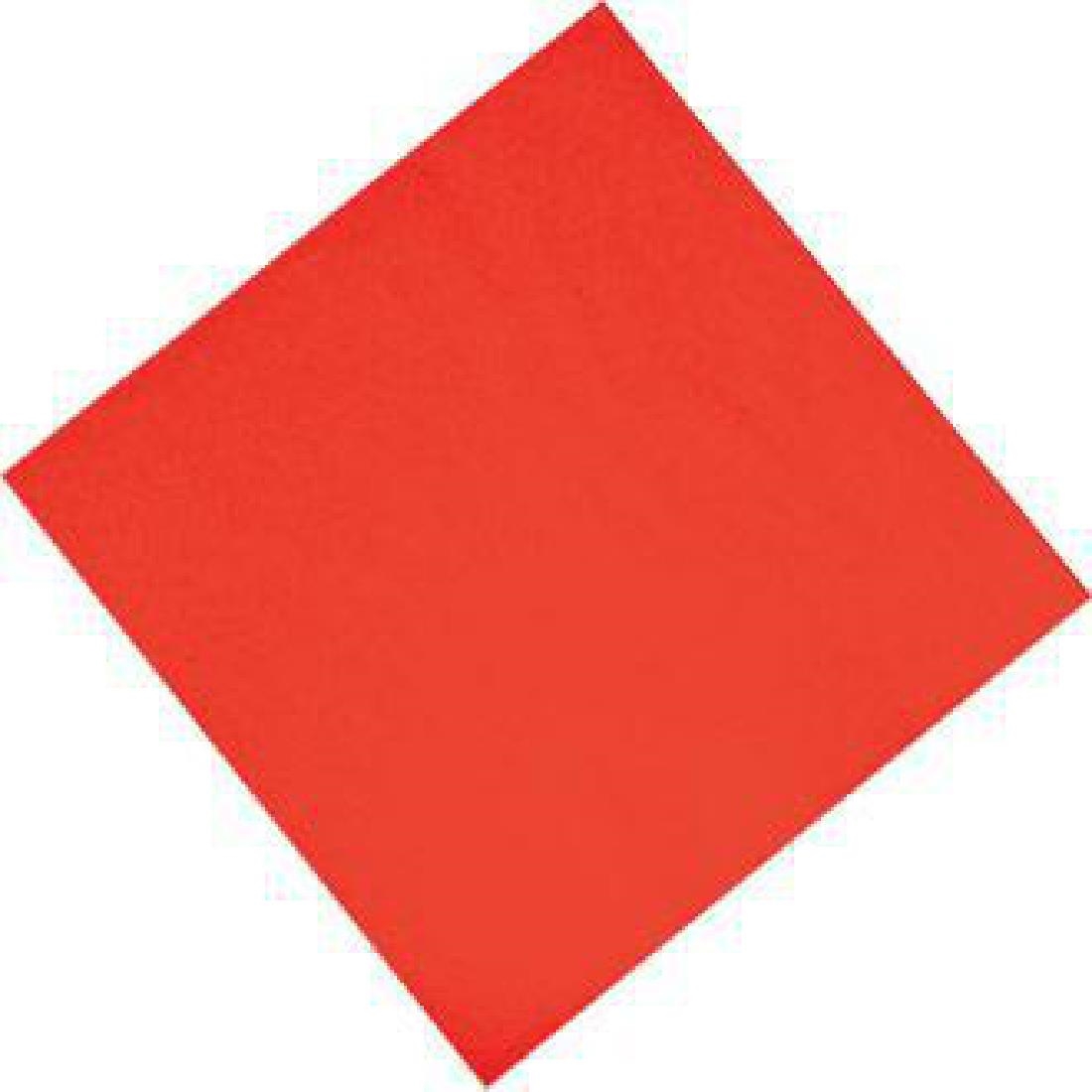 Fasana Professional Tissue Napkins Red 330mm (Pack of 1500)
