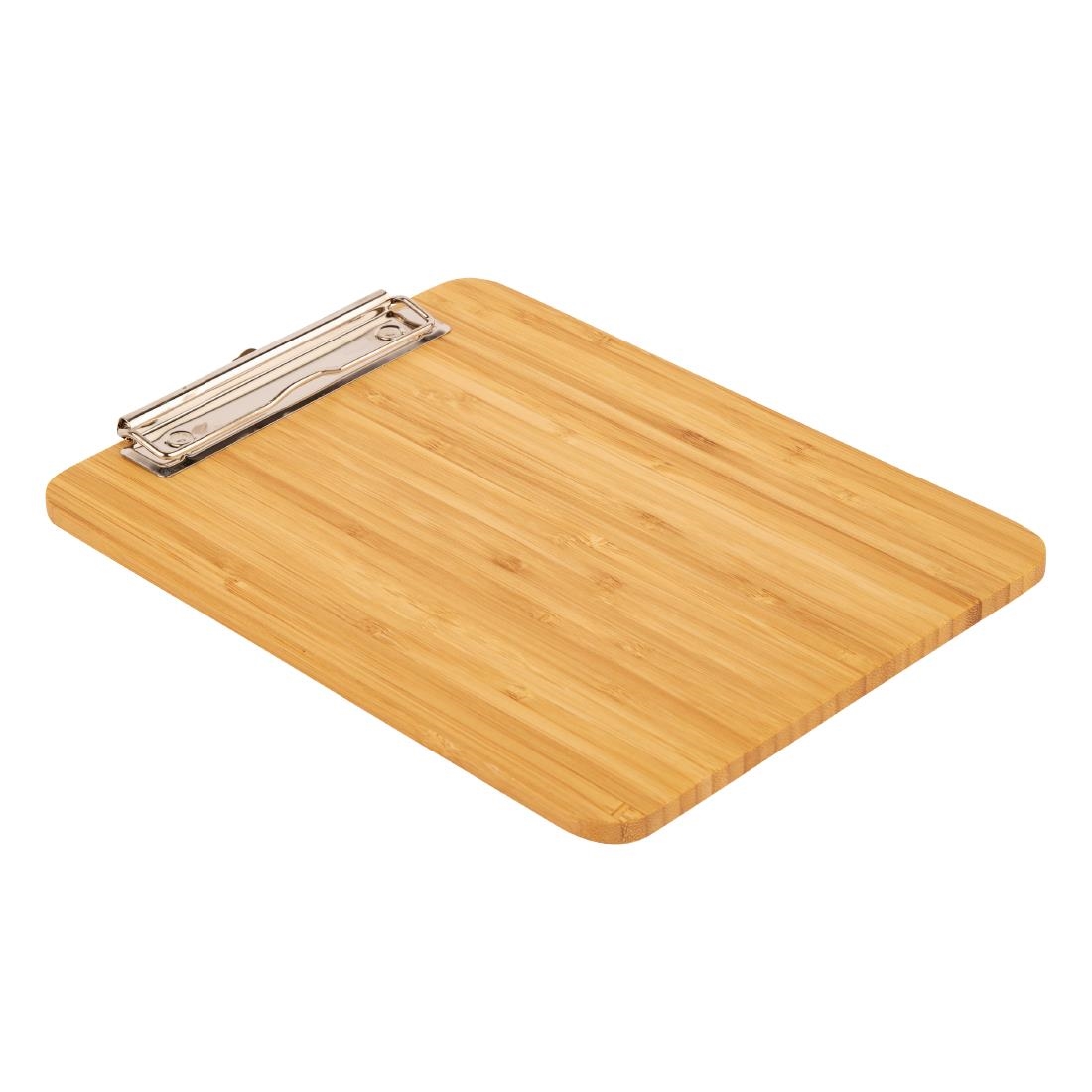 Olympia Bamboo Menu Clipboard A5