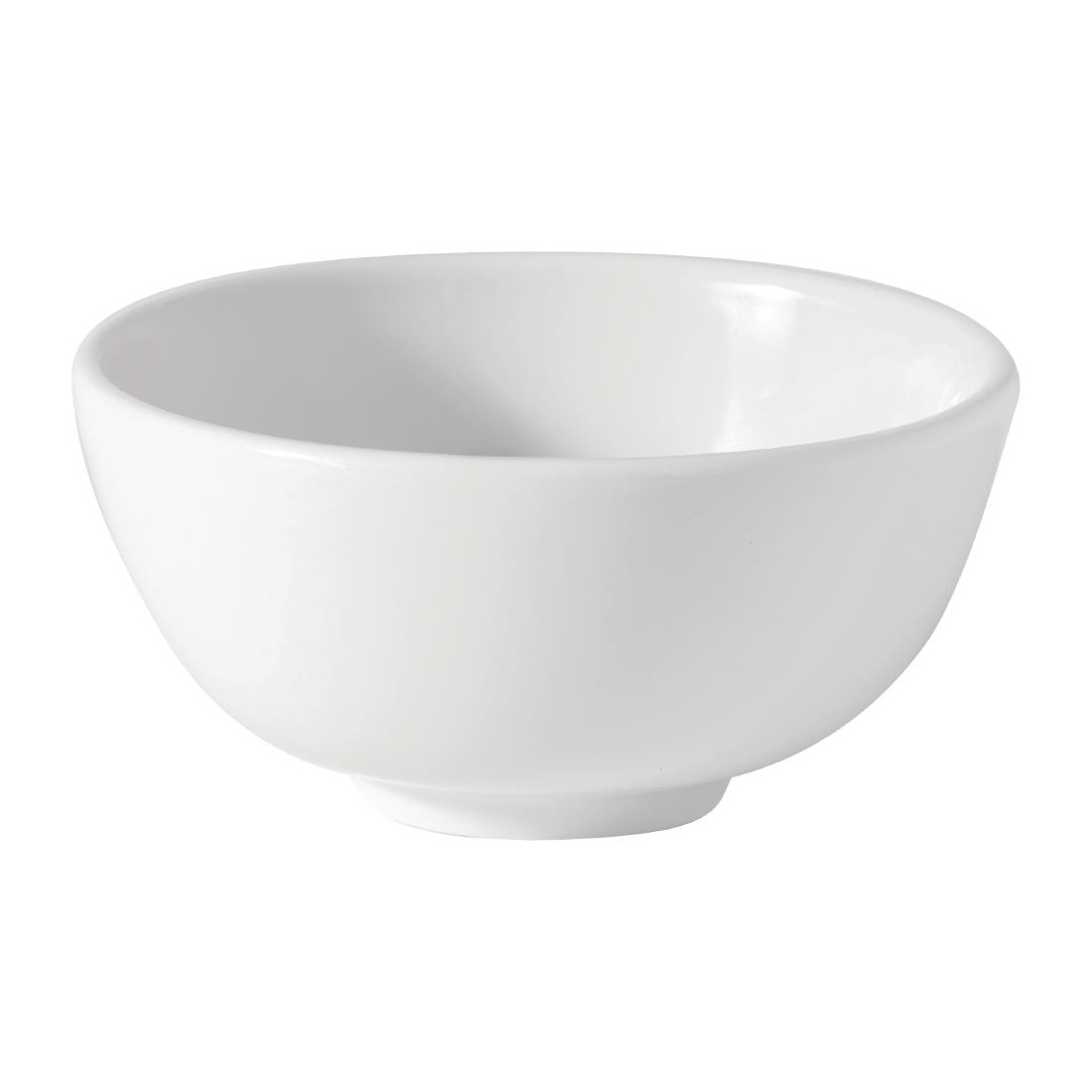 Utopia Titan Rice Bowls White 110mm (Pack of 36)