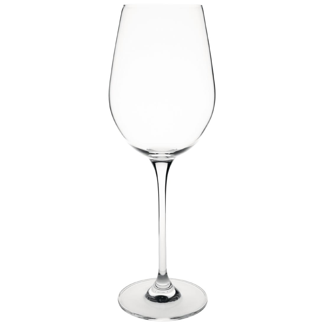 Olympia Campana One Piece Crystal Wine Glasses 380ml (Pack of 6)