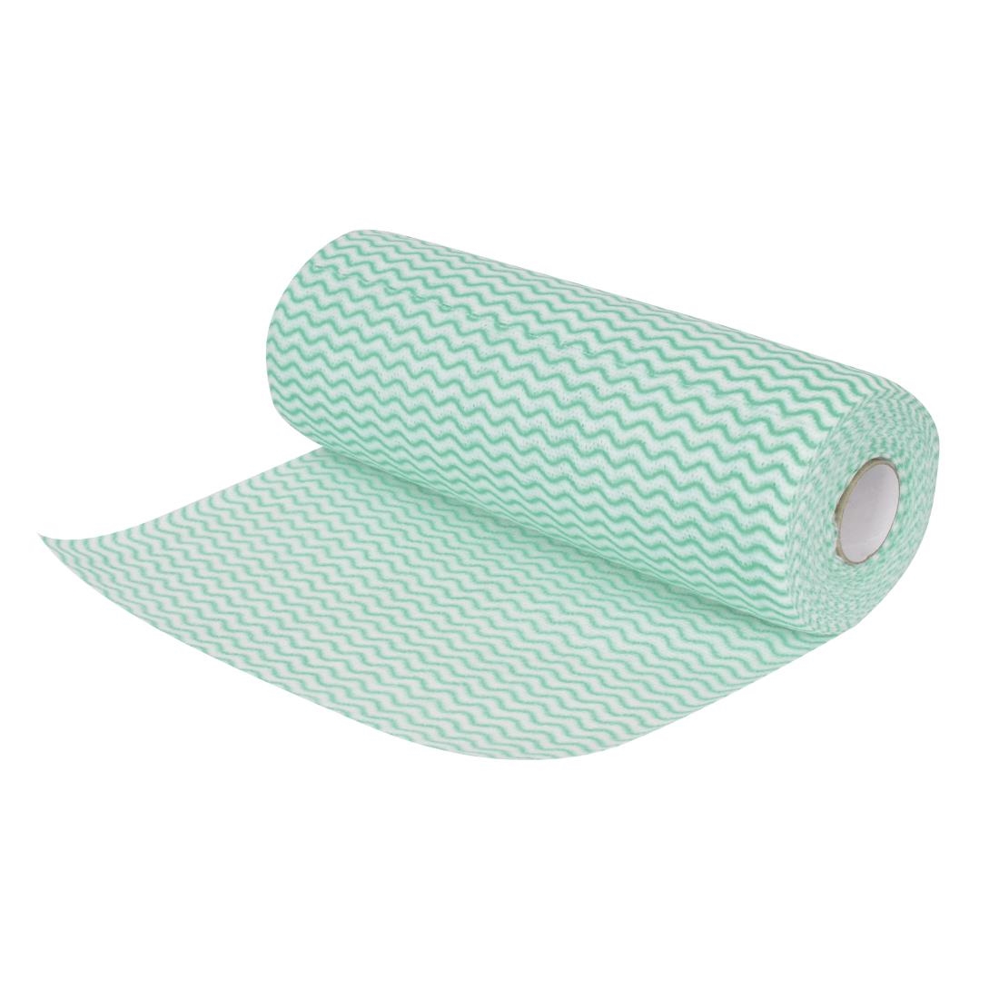 Jantex Non Woven Cloths Green (Roll of 100)